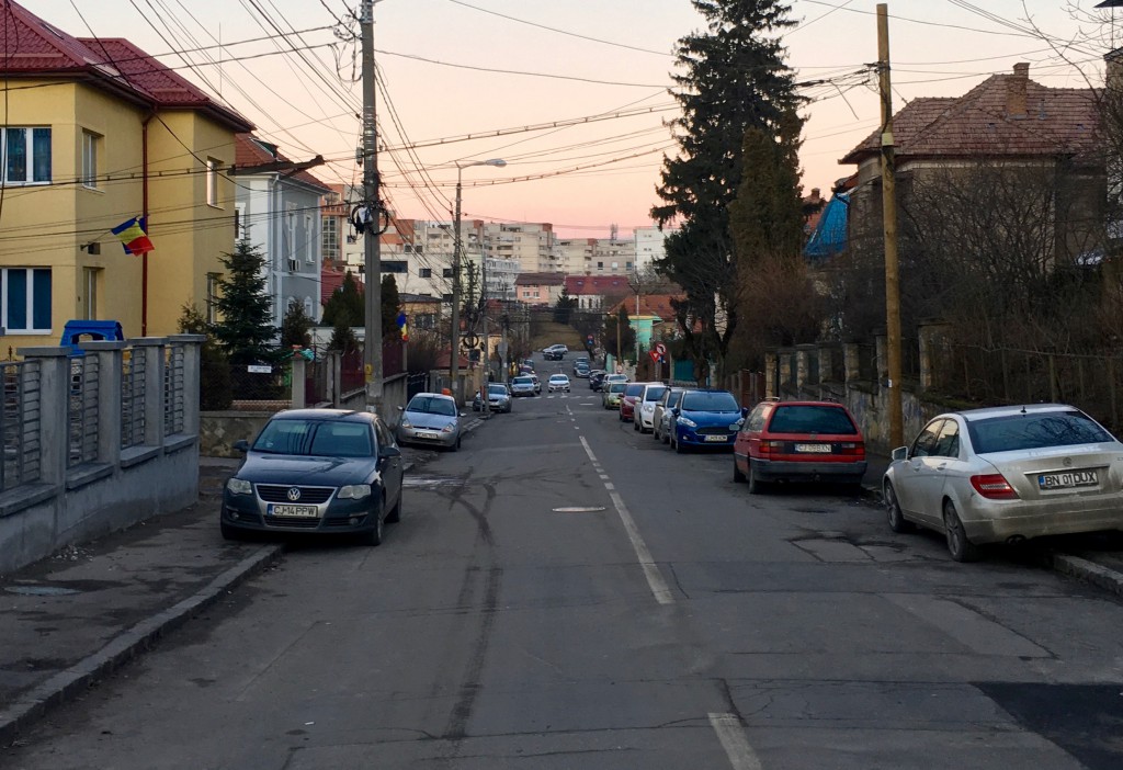 Cluj im Sonnenlicht