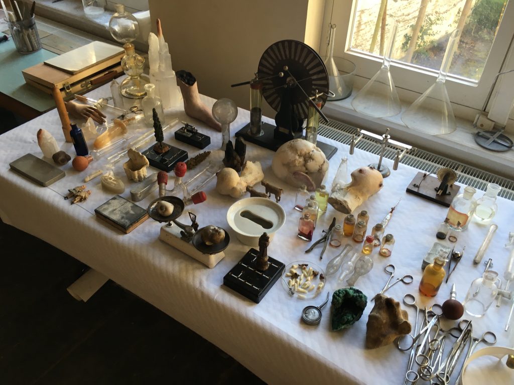 Table in the studio