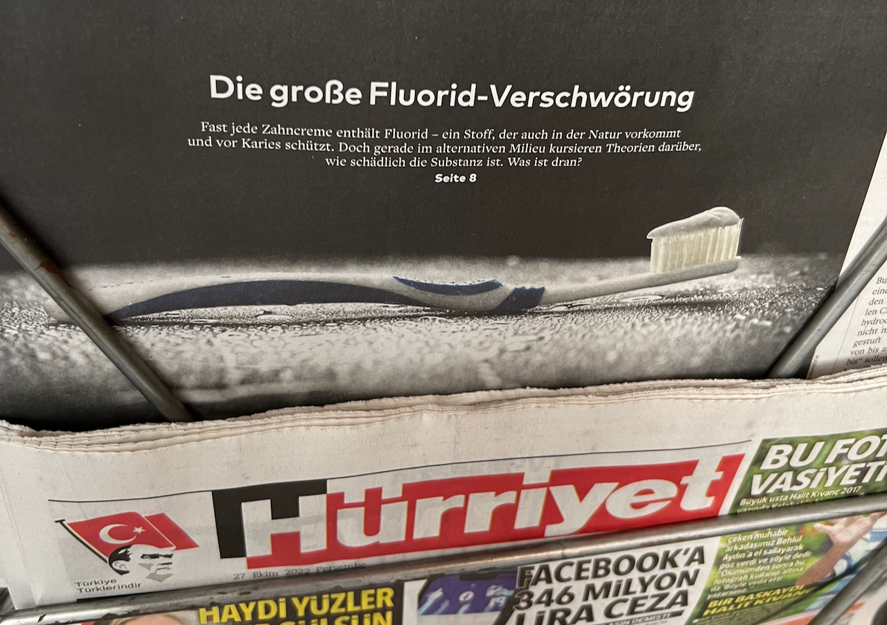 Fluorid in der Zahnpasta - die nächste Verschwörungstheorie der Alternativmedizin