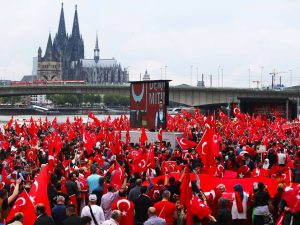 Pro Erdogan Demo Cologne
