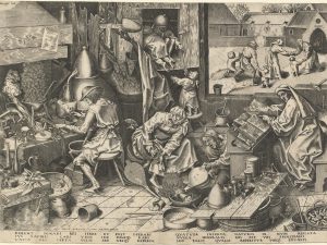 Pieter Bruegel der Ältere - Der Alchemist