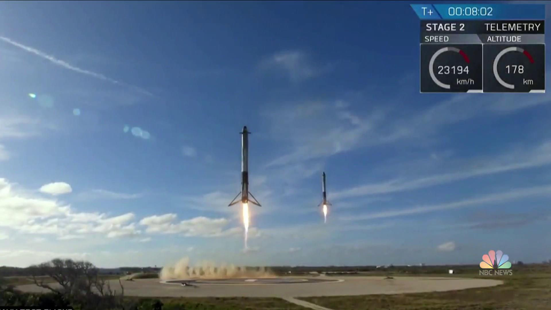 Falcon Heavy Test flight
